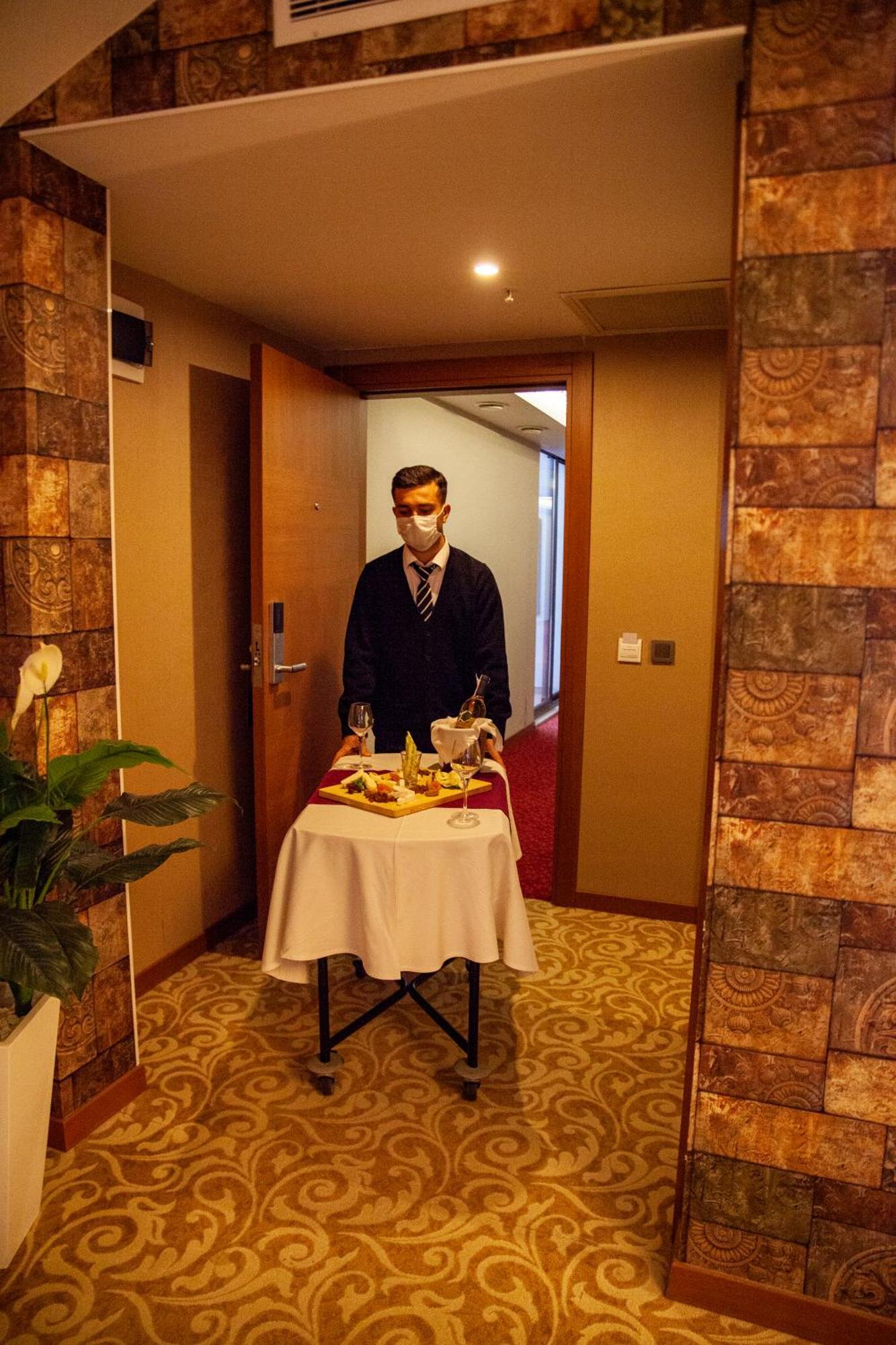 เอลการ์เดน โอเทล Hotel Masukiye ภายนอก รูปภาพ